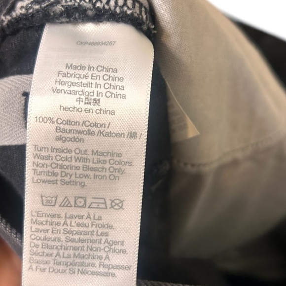 Madewell Long Denim Shorts- Black Bermuda Denim Shorts- Size 27 - Picture 10 of 13